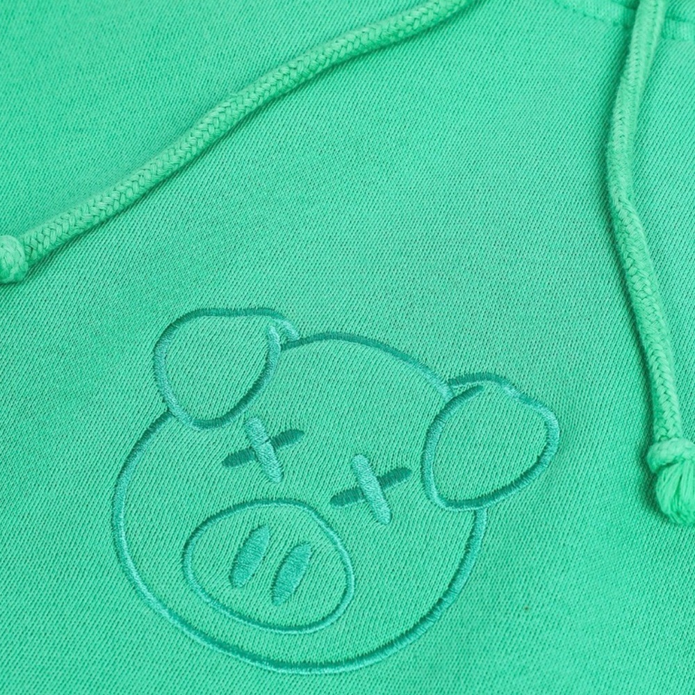 Shane Dawson Pig Hoodie NEW SEALED Emerald Green Jeffree Star Unisex SMALL - Picture 11 of 12
